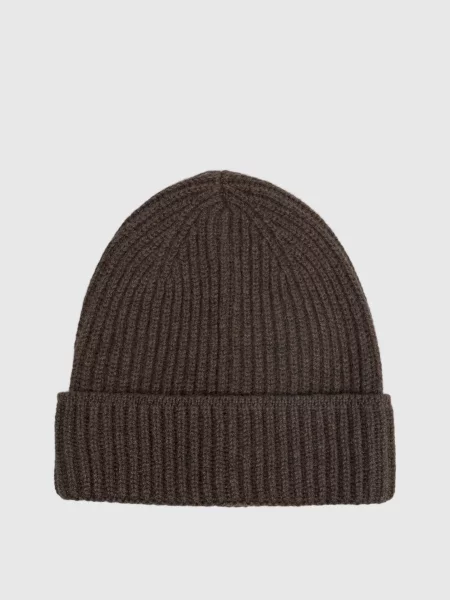 Шапка Doriani Cashmere коричневая