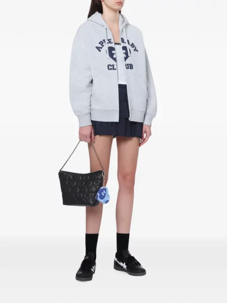 Hanorac cu glugă Apee™ By *a Bathing Ape® cu imagine gri