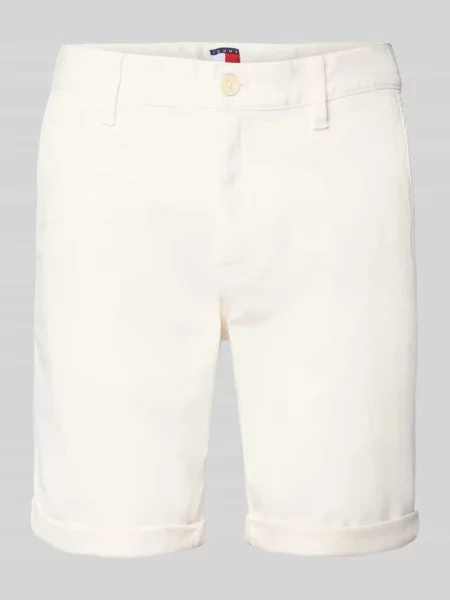 Spodnie Tommy Jeans beżowe