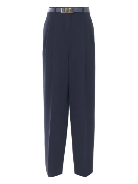 Pantaloni Max Mara albastru