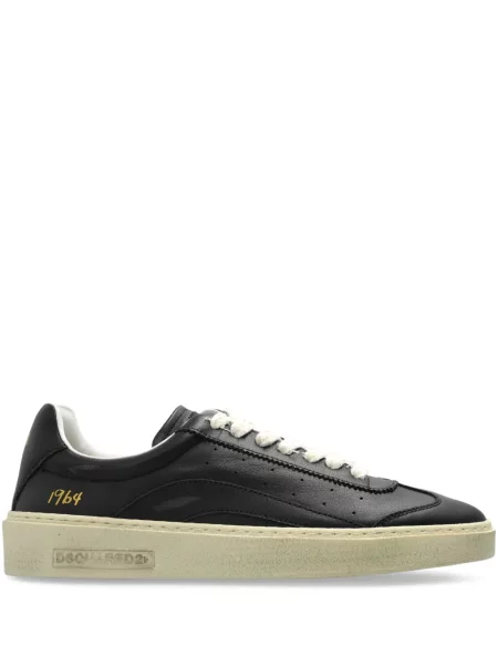 Sneakerși Dsquared2 din piele negru