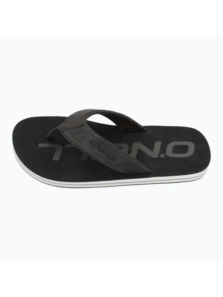 Мъжки джапанки O'Neill Jack Flipflop Low pewter черно