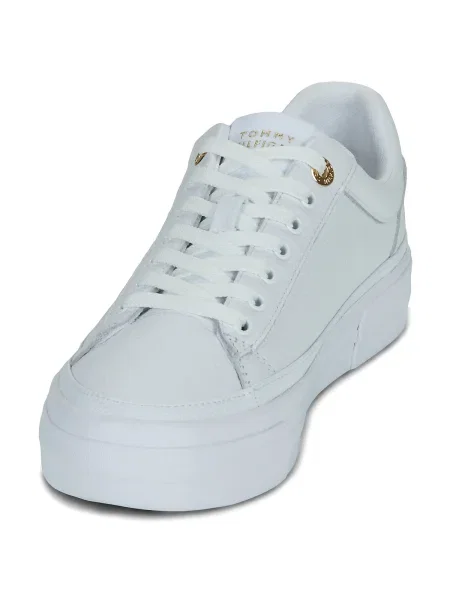 Tenisky Tommy Hilfiger na platforme biela