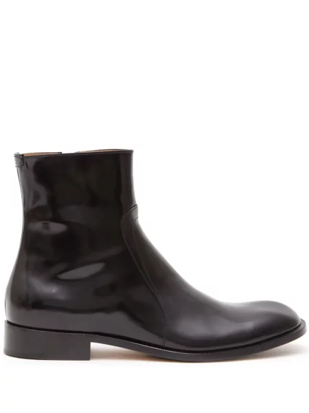 Botine Maison Margiela din piele negru