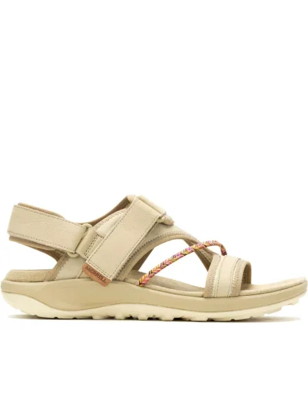 Шкіряні Сандалії Merrell Terran 4 Backstrap бежевий
