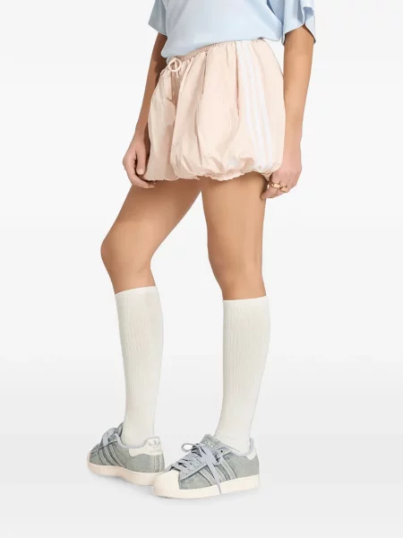 Apykaklė apkirptas marškinėliai Adidas be rankovių balta