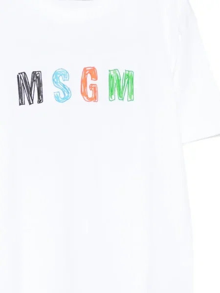 Dětské tričko Msgm bílé
