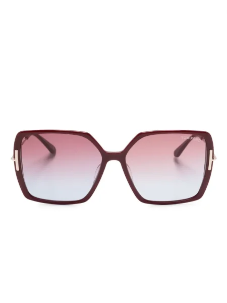 Ochelari de soare Tom Ford Eyewear cu gradient roșu