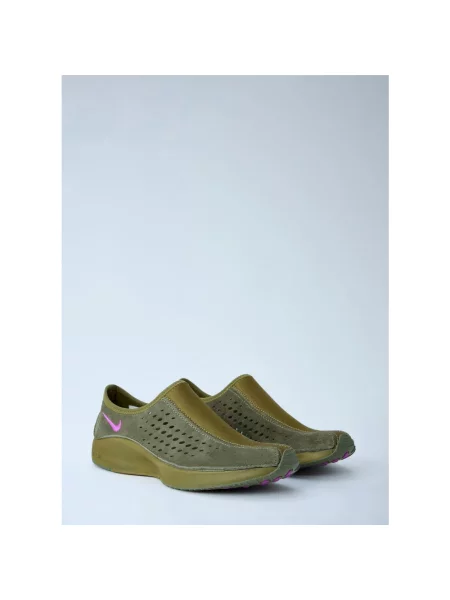 Sneakersy Nike zamszowe zielone