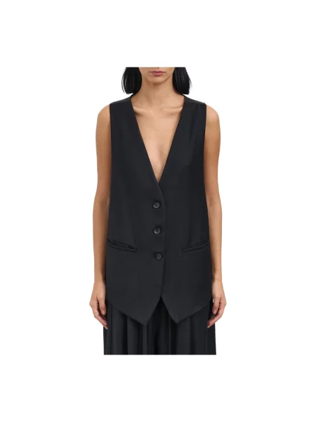 Kamizelka Andrea Ya'aqov wełniana czarna