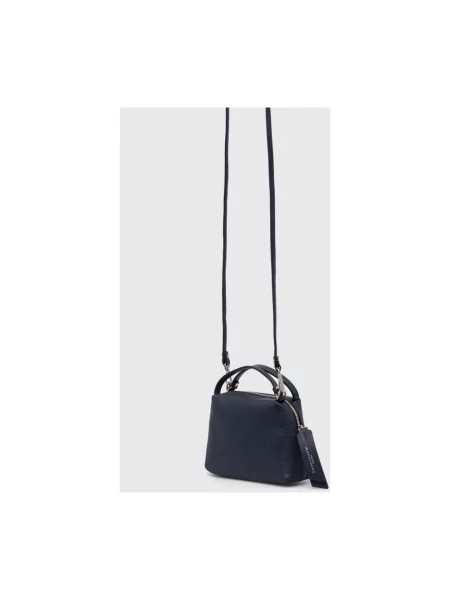 Torebka crossbody Gianni Chiarini skórzana niebieska