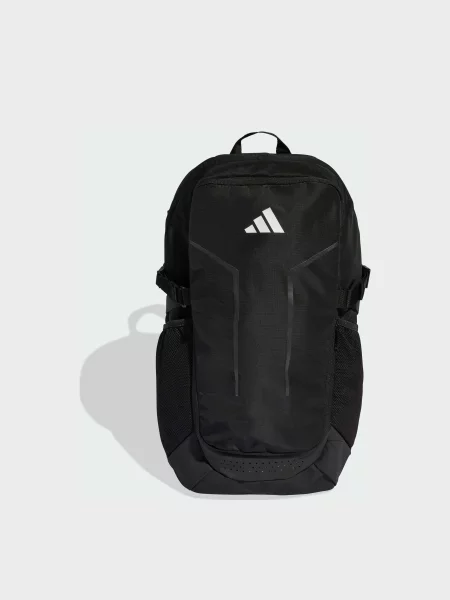 Повседневный переработанный рюкзак Adidas черный