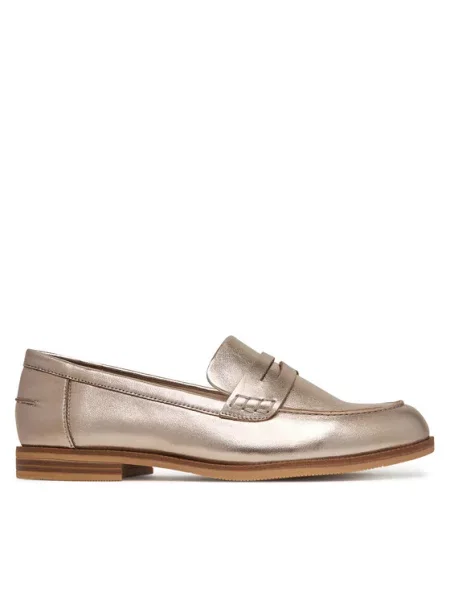 Loaferice Caprice Zlatna