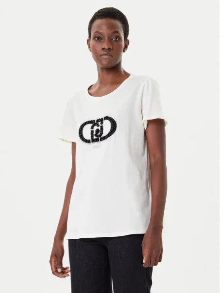 Liu Jo Sport Tricou Écru