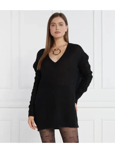 Pinko De lână pulover negru