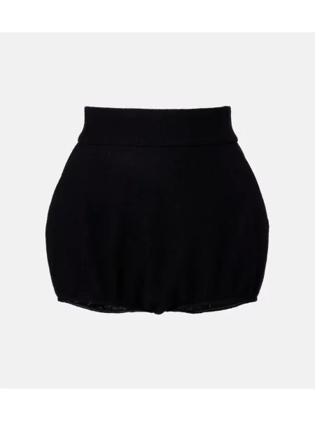 Szorty Dolce&gabbana wełniane czarne
