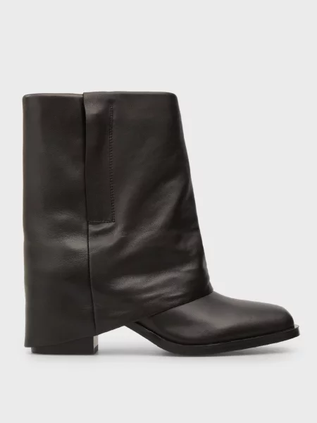 Кожаные ботильоны Prpy черные