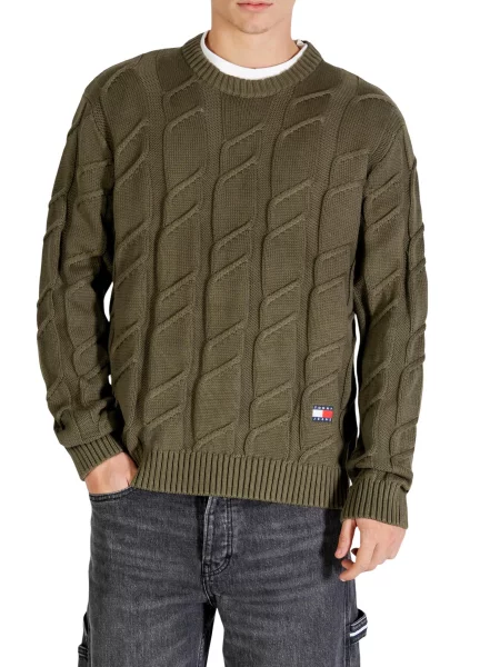 Pulover Tommy Hilfiger Jeans gri