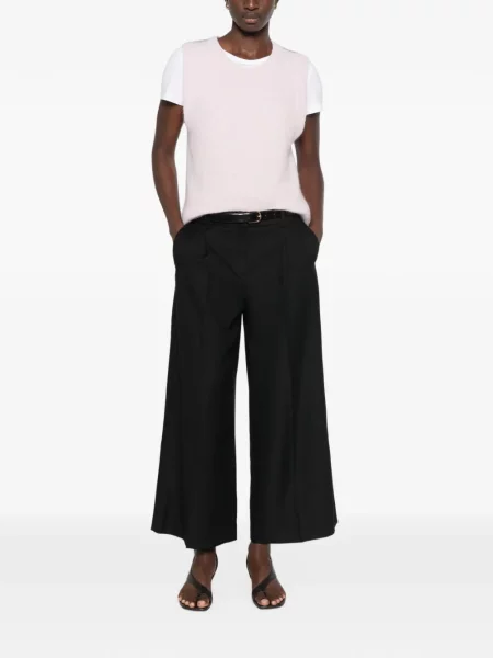 Pulover Maison123 tricotate roz