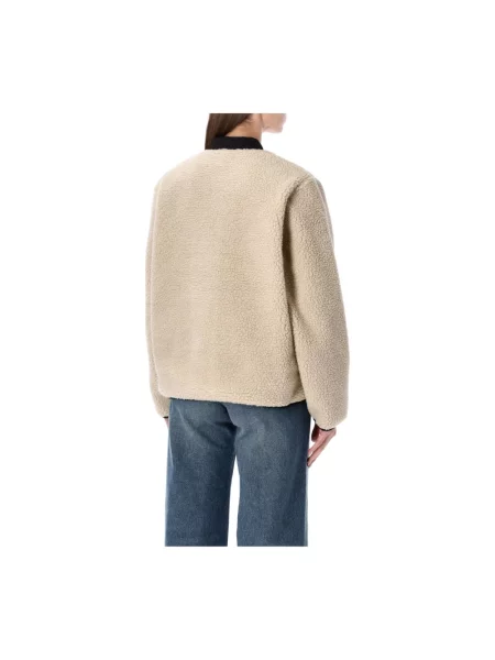 Kurtka Carhartt Wip polarowa beżowa