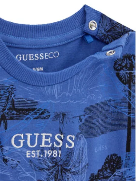 Dětské tričko Guess modré