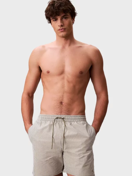 Смугасті шнурок шорти Calvin Klein