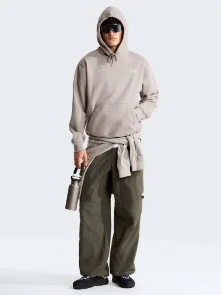 Худи The North Face серое