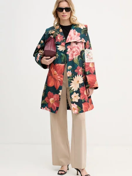 Barbour тренч x Farm Rio