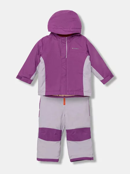 Geacă de schi copii Columbia violet