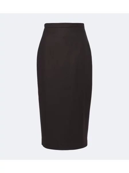 Fustă tip creion Max Mara maro
