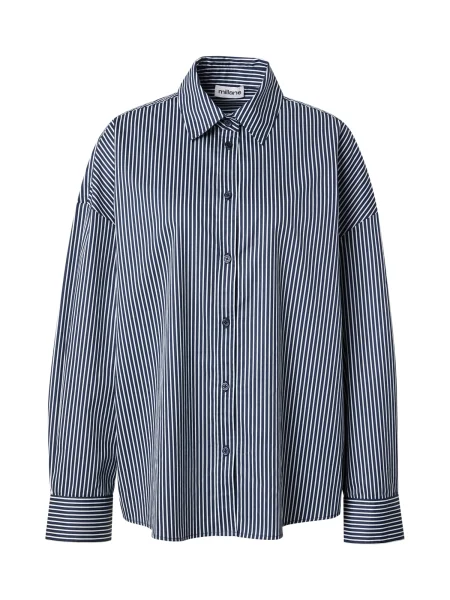 Millane Blúzka tmavomodrá biela