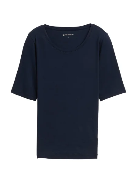 TOM TAILOR Tricou închis albastru