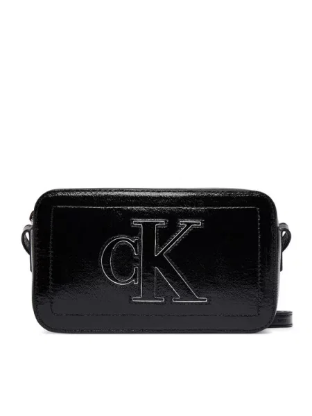 Calvin Klein Τσάντα ώμου / λευκό μαύρο