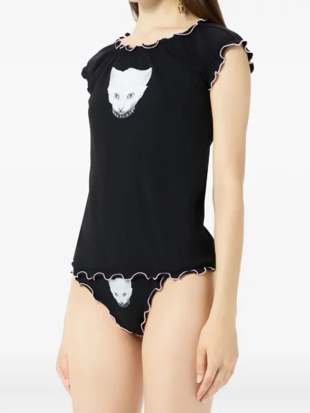 Tricou Blumarine cu imagine negru