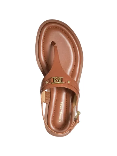 Sandale Michael Kors din piele cu bretele maro