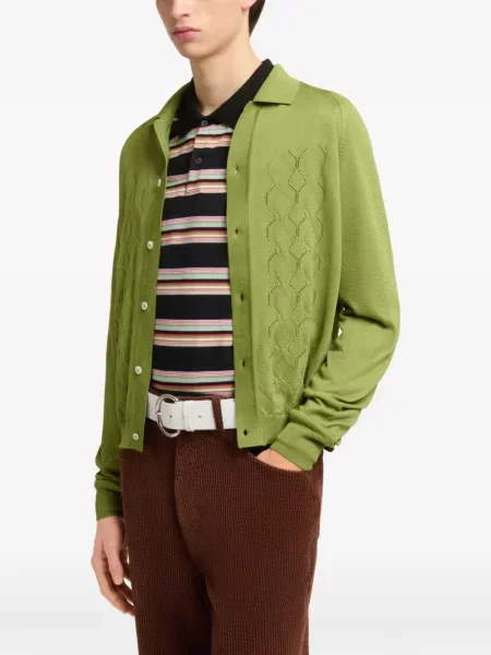 Gulerat tricou polo Marni verde