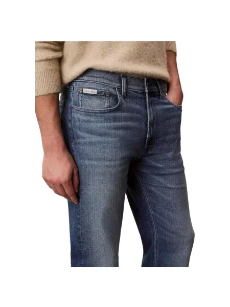 Blugi Calvin Klein Jeans albastru