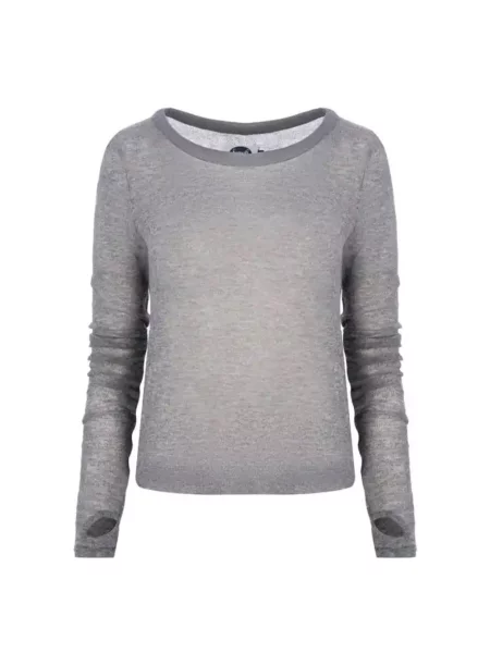 Femif Джемпер Вовна/акрил сірий