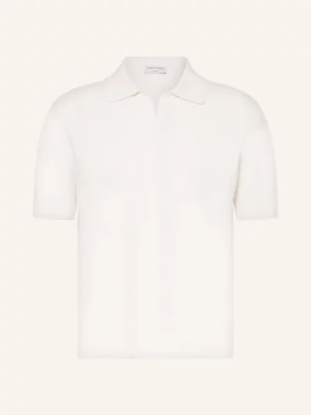 Tiger Of Sweden Koszulka Polo Z Dzianiny Maelon weiss