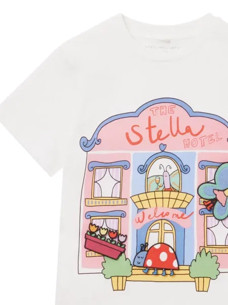 Koszulka dziecięca Stella Mccartney biała