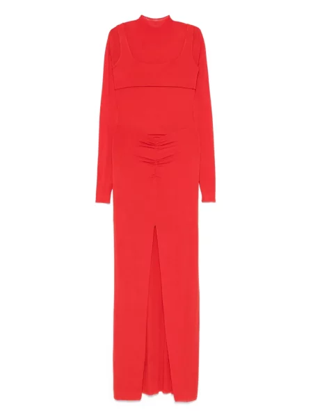 Rochie Manuri de costum roșu