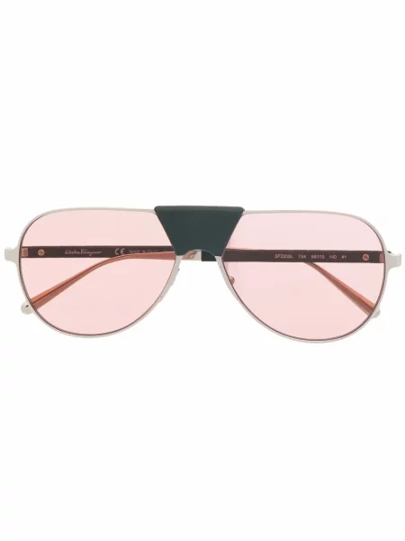 Ochelari de soare Ferragamo verde