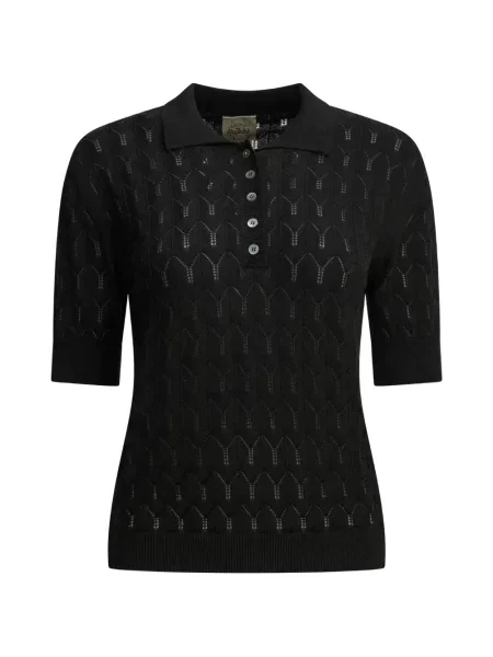 Top Rakki tricotate negru