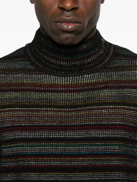 Pulover Paul Smith cu dungi negru