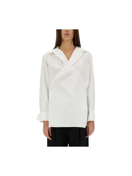 Koszula Givenchy asymetryczna biała