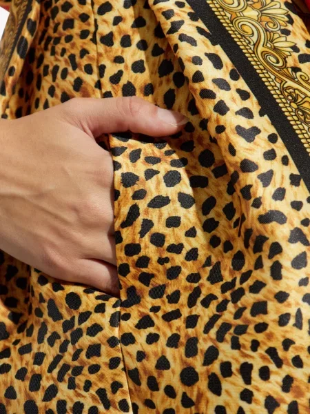 Fusta mini Versace galben