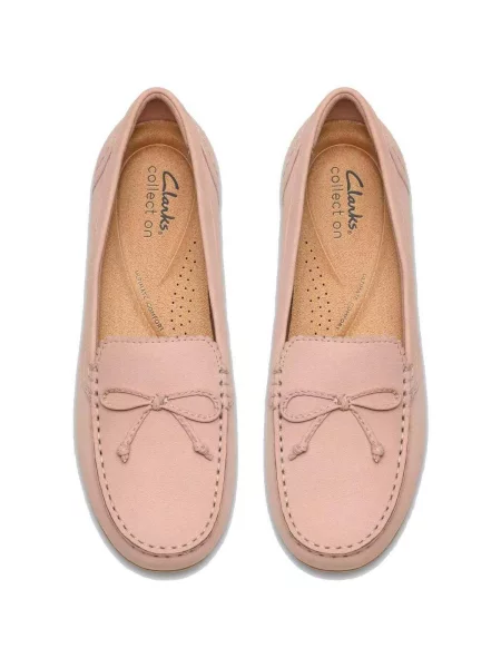Félcipő Clarks rózsaszín