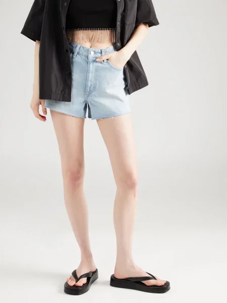 TOPSHOP Jeans denim albastru