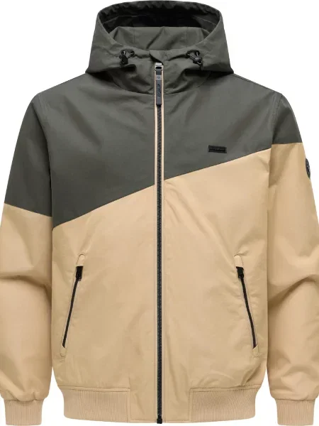 Ragwear Prehodna jakna Winngs Youmodo / temno zelena bež