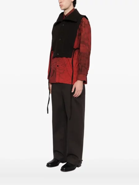 Prsluk Jan Jan Van Essche smeđa